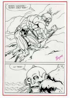 Magnus - 1 Page originale + série complète d’albums - Necron #3 - 1981 | Catawiki