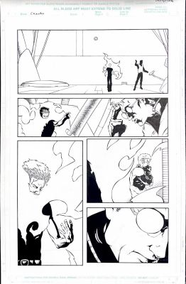 Lee Ferguson | Lee Ferguson: X- Men/ Chamber Issue #1 - Page12 Pencils by Lee Ferguson, inks by Norm Rapmund | Panel Punk Comics Originals