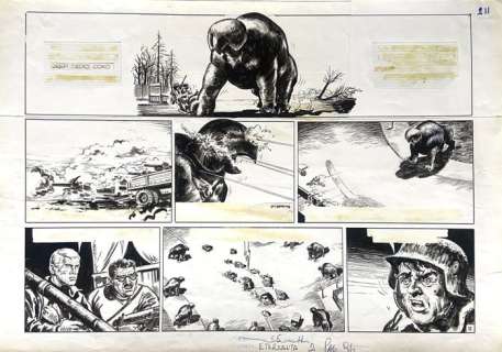 Solano Lopez, Francisco - 1 Original page - L’Eternauta - Una cita con el futuro - 1958 | Catawiki