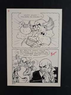 Magnus - 1 Original page - Alan Ford - "Hic…Hic…Hurrà!" - 1986 | Catawiki