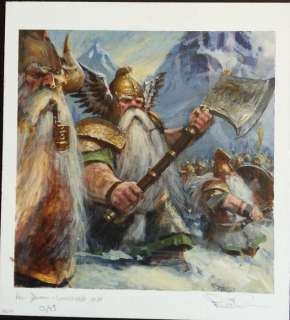 Dainton, Paul | original drawing  - painting  - Long beards | Catawiki