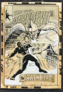Gene Colan - DAREDEVIL (1964-98) #40 Cover