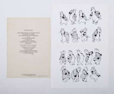 Marten Toonder - Promotional material for the cartoon film Als je begrijpt wat ik bedoel | Zwiggelaar Auctions