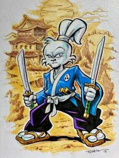 Andrews, Roger - 1 Original colour drawing - Usagi Yojimbo - 2013 | Catawiki