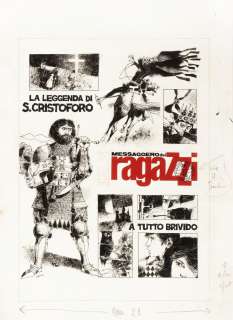 Mancini Piero - "La leggenda di San Cristoforo"