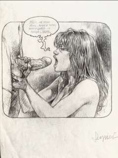 Serpieri, Paolo Eleuteri - 1 Original drawing - Druuna - Druuna X2 | Catawiki