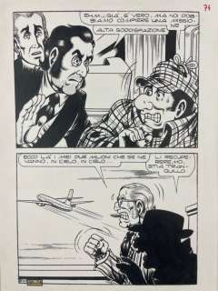Magnus & Bunker - 1 Original page - Alan Ford - Un Tuffo nel Vuoto | Catawiki