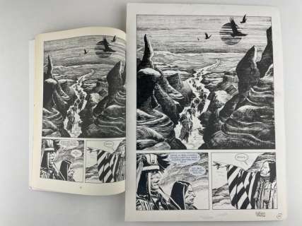 Breccia, Enrique - 1 Original page - Tex - Capitan Jack | Catawiki