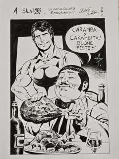 Piccinelli, Alessandro - 1 Original drawing - Zagor - Sketch originale | Catawiki