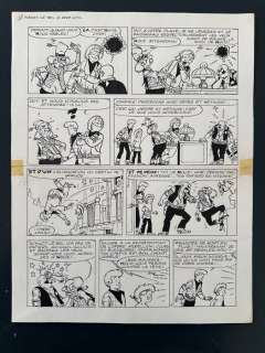 Tibet - 1 Original page - Chick Bill - Schnot le bel à Wood City - 1976 | Catawiki