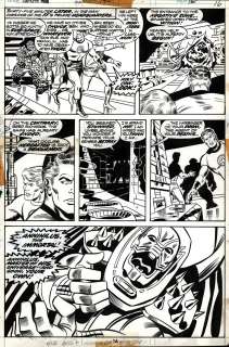 BUSCEMA John  - Fantastic Four  - Planche 16 du récit Annihilus Revealed, publié[...] | Vermot et Associés