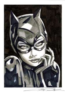 Candita, Giuseppe - 1 Original drawing - Catwoman - Catwoman - 2024 | Catawiki