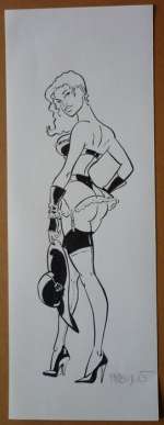 Meynet, Félix - 1 Original drawing - Pin Up | Catawiki