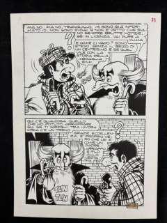 Magnus & Bunker - 1 Original page - Alan Ford - La Testa del Coccodrillo | Catawiki