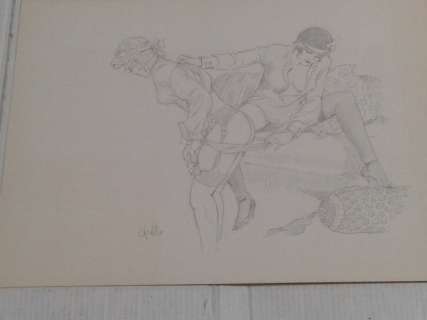 Frollo, Leone - 1 Original drawing - La Visita | Catawiki