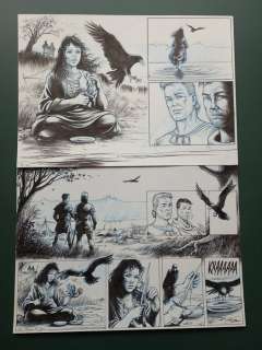 Du Caju, Thomas - 2 Original drawing - De Mol - rode ridder homagealbum | Catawiki