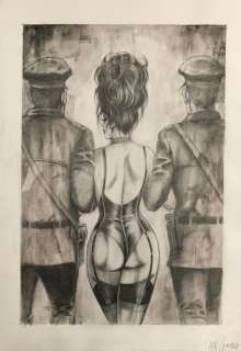 Nik Guerra - 1 Original colour page - Risate Criminali - “Magenta” - pag. 56 - 2024 | Catawiki