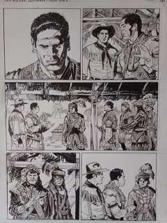 Rubini, Michele - 1 Original page - Tex Willer - n. 19 "Fuga sul mare" - 2020 | Catawiki