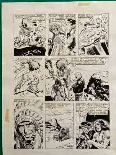 Sejas, Ernesto Garcia - 1 Original page - Lancio Story - L’Uomo di Richmond - 1977 | Catawiki