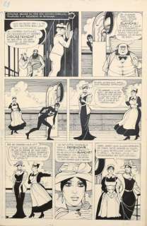 PICHARD & LOB - PICHARD & LOB BLANCHE EPIPHANIE Planche originale Ã  l‘encre de chine issue