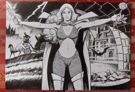 Balzano, Birago - 1 Original drawing - Zora - 1990 | Catawiki