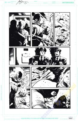 Rafael Albuquerque | Batman: Detective Comics #1064: Gotham Nocturne Page 10 Artist Proof | Essential Sequential