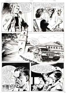 Dotti, Maurizio - 5 Original page - Dampyr #71 - "I massacratori delle Ande" - 2006 | Catawiki