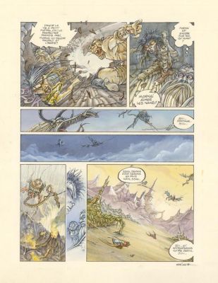 Thierry Ségur - Planche originale n°20 - Le sang des rois - Légendes des Contrées oubliées