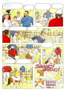 Micheluzzi, Attilio - 1 Original colour page - Nel segno dell’Africa | Catawiki