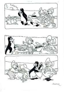 Cardona, Josep Maria | Original published page  - Rasmus Klump (Pol, Pel en Pingo) | Catawiki