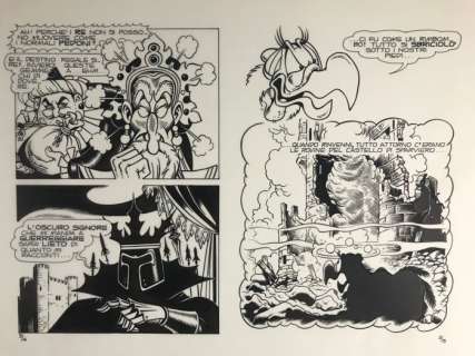 Magnus & Romanini - 1 Original page - La Compagnia della Forca - Il Rapimento di Annalisa | Catawiki