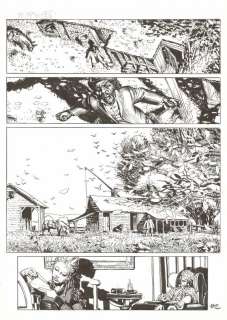 Igor Kordey - Planche originale 54 - L‘ange de Lombard street - Marshall Bass