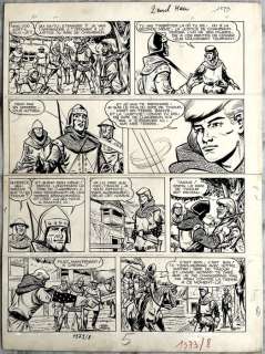 Sirius - 1 Original page - Les Timour - Le Fils du Croisé / De Zoon van de Kruisvaarder - 1965 | Catawiki