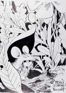 Kerascoët | Voyage en Satanie, illustration au feutre… | Millon