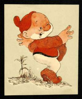 Dulieu, Jean - 1 Original colour drawing - Paulus de Boskabouter - Eva - (jaren 1950) | Catawiki