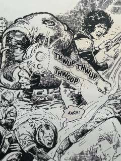 Ezquerra, Carlos - 1 Original page - Strontium Dog - Portrait of a Mutant : Jailbreak! - 1981 | Catawiki