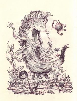 Stan Manoukian | Bêtes à faire peur, Illustration originale, | Daniel Maghen