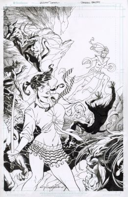 Aaron Lopresti | SHADOW SENTRY #2 Cover | Aaron Lopresti