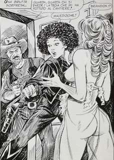 Del Mestre, Alberto - 24 Pages originales - La Schiava - #9 - 1984 | Catawiki