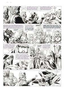 Mitton, Jean-Yves | Original page (p.20)  - Chroniques Barbares 2  - La Loi des Vikings  - (1995) | Catawiki