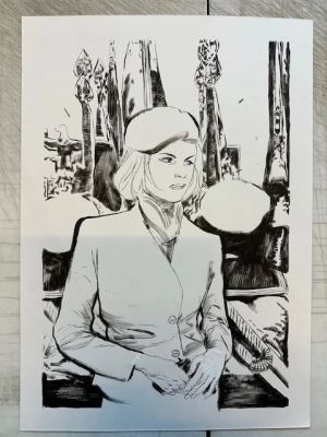 HE WHO FIGHTS MONSTERS #2 WERTHER DELL’EDERA ORIGINAL COVER ART | Scott’s Collectables