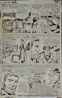 Dick Ayers - 1 Original page - Sgt Fury and his Howling Commandos - # 20 p. 26 - 1965 | Catawiki