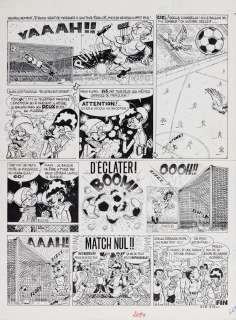 Devos | Génial Olivier, planche n°415 Ã  l’encre de… | Millon