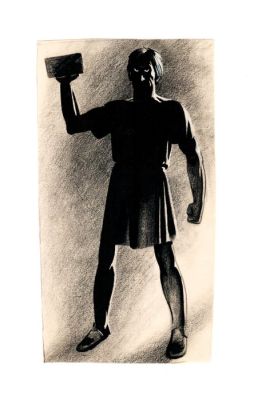 Kresse, Hans G. - 1 Original drawing - Tom Poes Weekblad - Het Geheim van de Maanvallei - 1948 | Catawiki