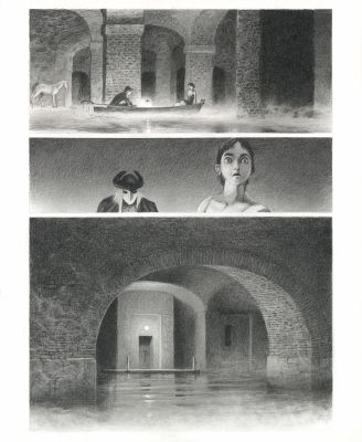 Paul & Gaëtan Brizzi | Le Fantôme de l’Opéra - Planche originale n°71 | Daniel Maghen