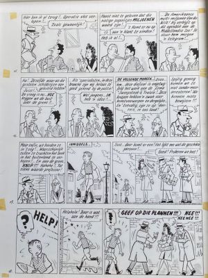 Pom (Van Hove, Jozef) - 1 Original page - Piet Pienter en Bert Bibber - Herrie om Carolus Magnus - 1963 | Catawiki