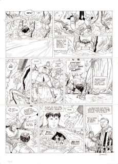 Jarbinet - Planche originale Mémoires de cendres | BDEnchères