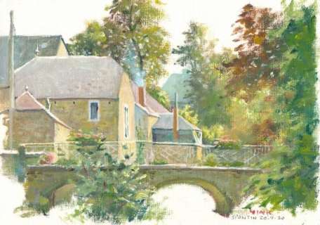 Vink - Peinture originale Spontin | BDEnchères