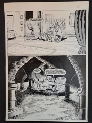 Bonvi - 1 Original page - Nick Carter | Catawiki