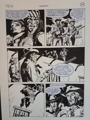 Garcia Sejas, Ernesto - 1 Original page - Tex "La Signora del Rancho Verde" - 2020 | Catawiki